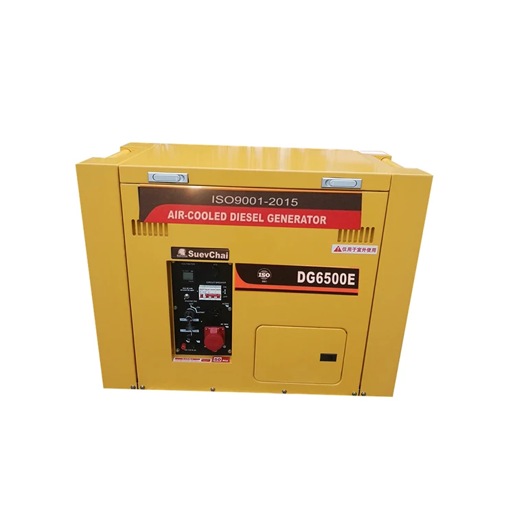 Chinese Manufacturer widely used superior quality generator portable 5kw silent diesel oil generator