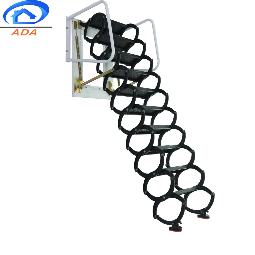 America Hot Selling Metal Foldable Wall Mounted Roof Access Stairs