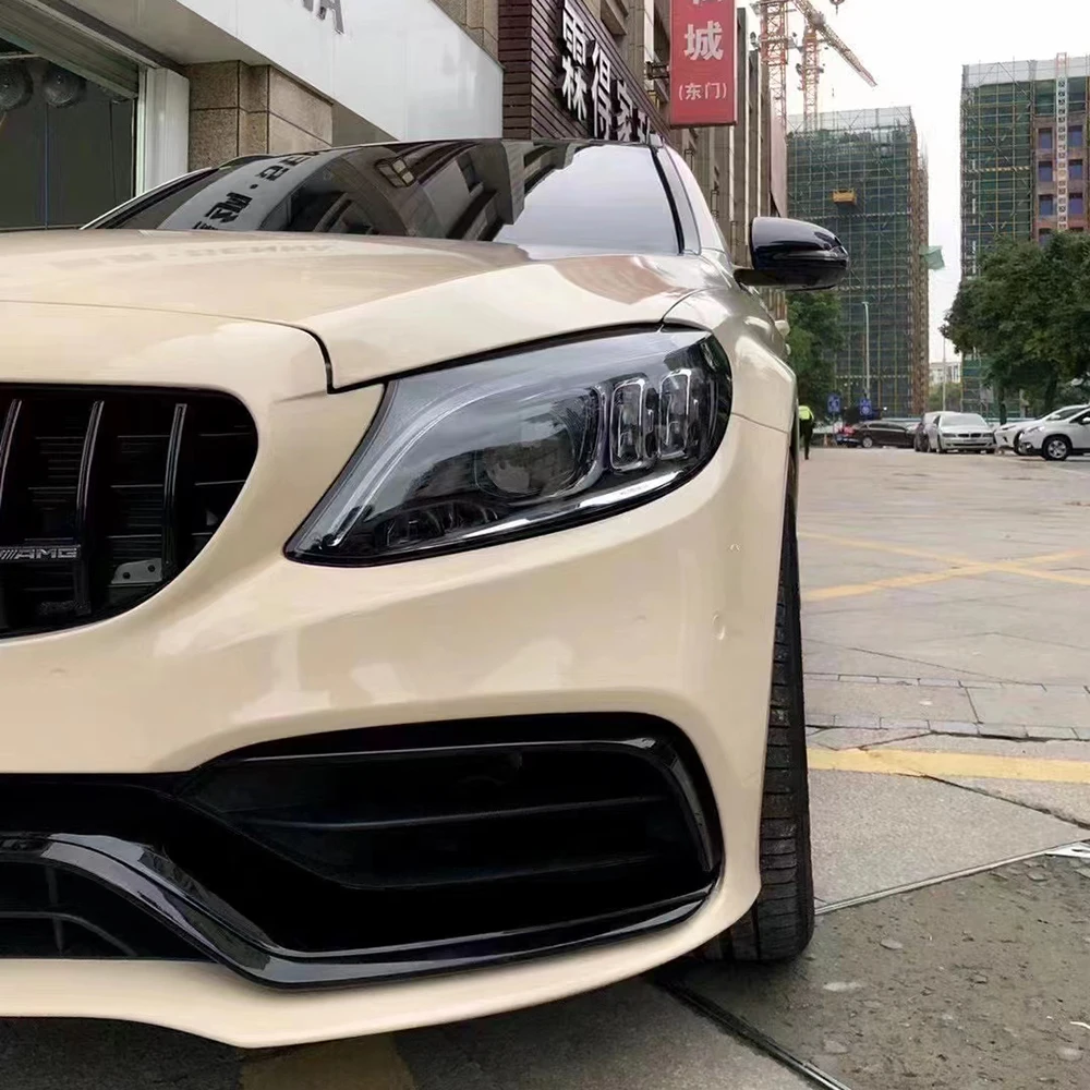 WRAPMASTER 1.52*17m Glossy Crystal Khaki Change Color Film TPU PPF Anti-scratch Protection Film For Cars