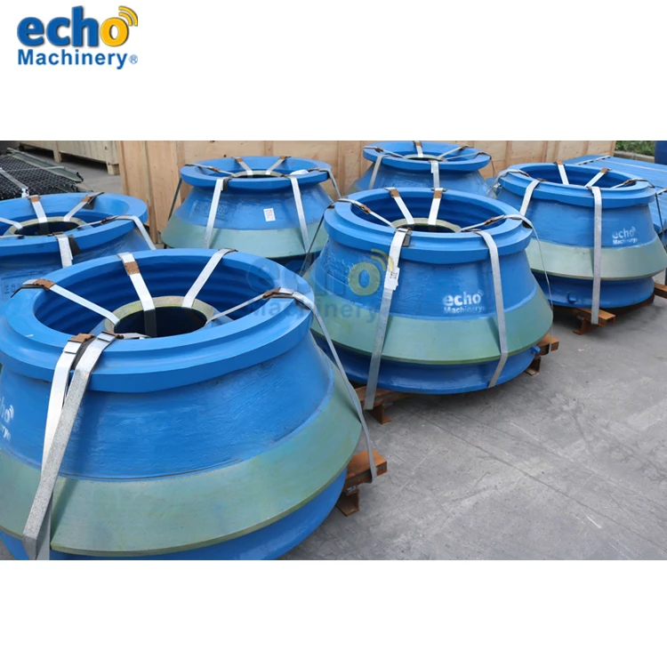 HP100 cone crusher parts concave 7055208003 and mantle