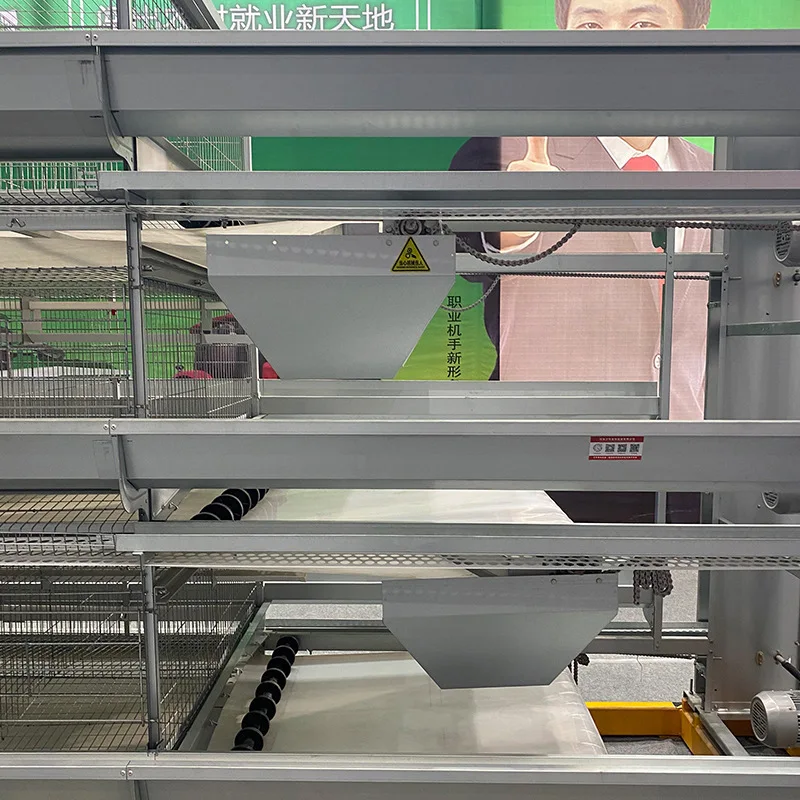 Broiler Chicken Cage System Battery Poultry A/H Type Chicken Broiler Cages For Growing Broiler