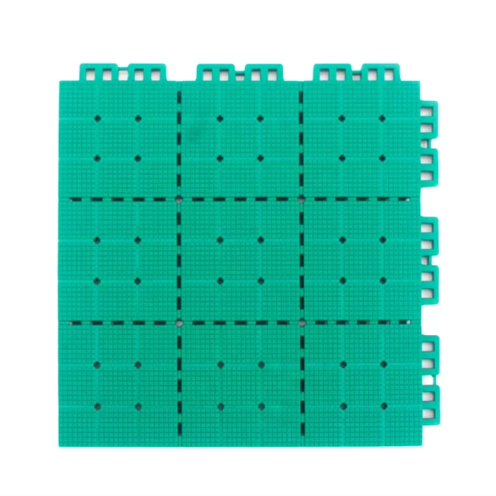 SES rubber mat noise reduction Portable Sport Court Material Plastic Basket court floor