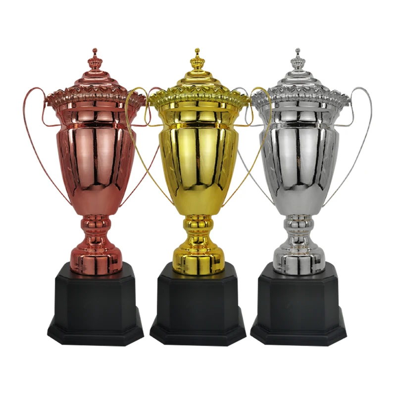 Metal trophy custom gold trophy awards antique vivid design trophy cup