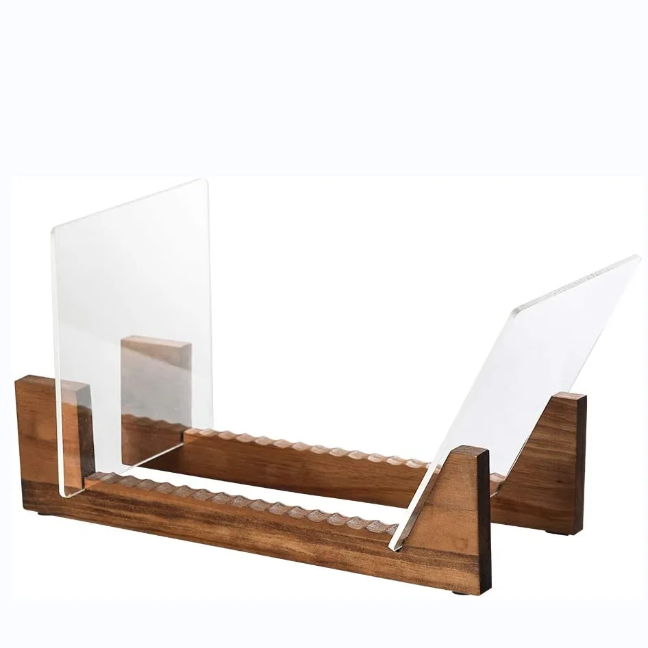 Hot Sale Vinyl Record Holder Solid Wood acrylic CD holder vinyl record rack vinyl record rack