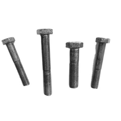 DIN 558 wrought iron 8.8 black hex head bolt
