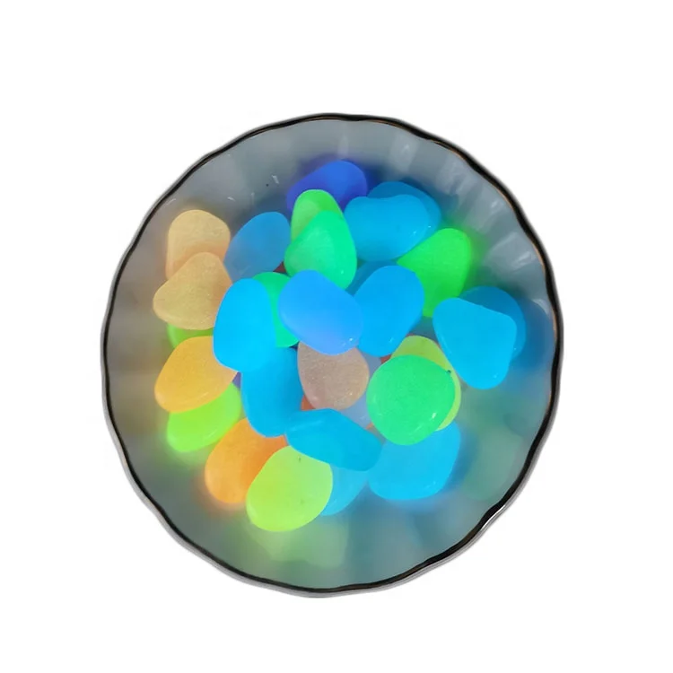 Glow In The Dark Garden Pebbles Glow Stones Rocks For Walkways Path Patio Lawn Garden Yard