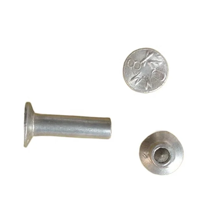 6mm 8mm Widely used for Chinese bus brake lining aluminum solid rivet