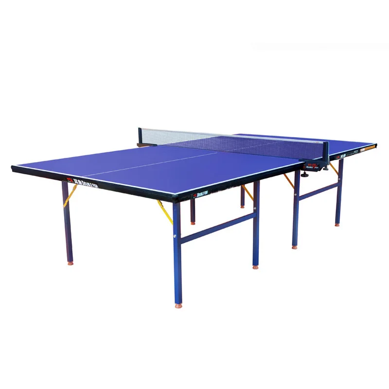 Double fish 15mm Professional Ping Pong Tables Cheap Table Tennis Table Blue Steel Sets Packing Gross Color Weight Material