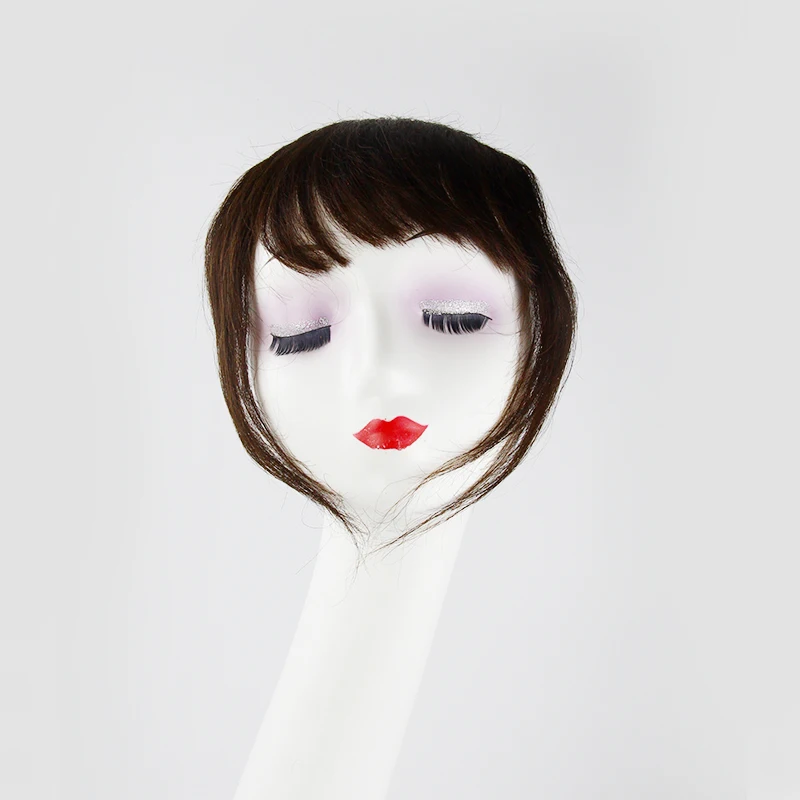 Wholesale Bang Hair Fringe Clip In 100% Human Hair Bangs Middle Part Bangs Hair Extensions