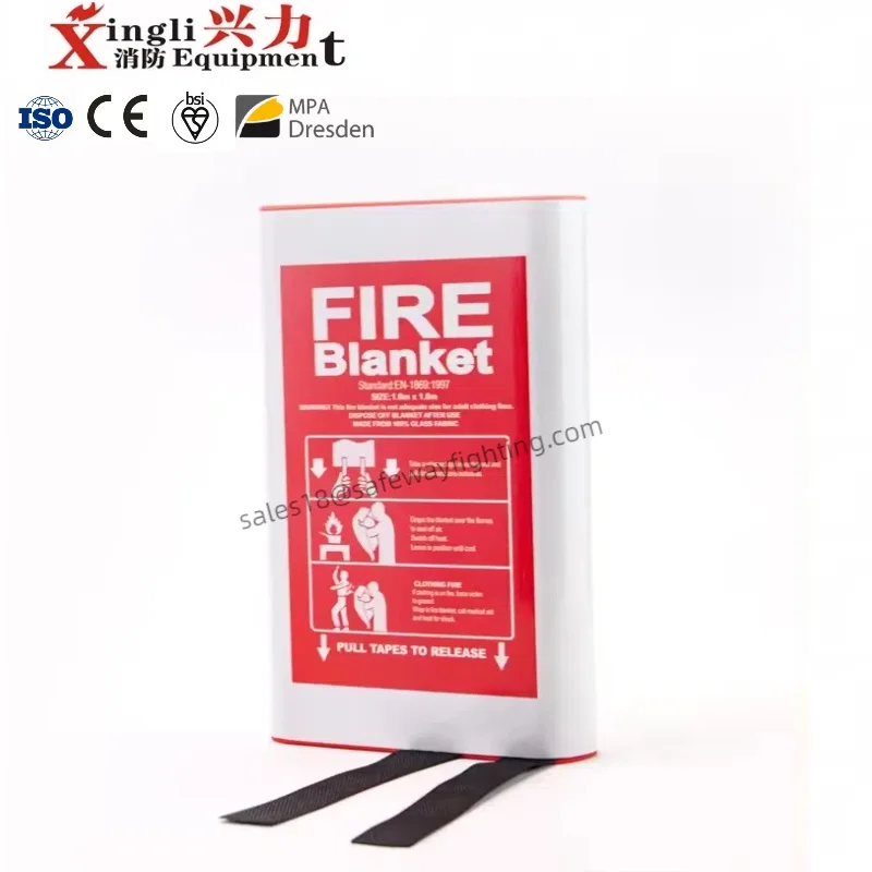 1*1 1.2*1 1.2*1.2 1.5*1.2 Various type fiber fire blanket factory sale