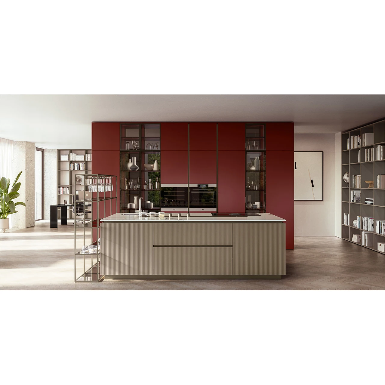 Cuines Arredamento Cucina легкий и практичный скандинавский кухонный стиль
