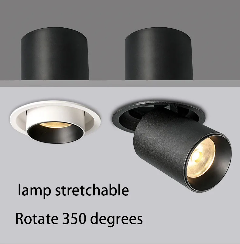 
 Новое поступление, светодиодный круглый утопленный прожектор с регулируемой функцией  