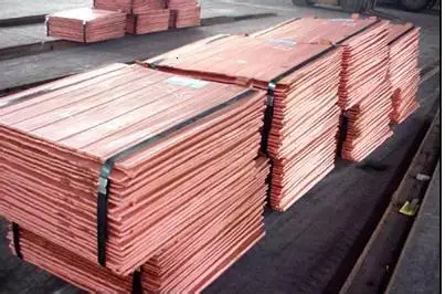 China factory top grade 99.9% electrolytic pure copper cathodes for sale