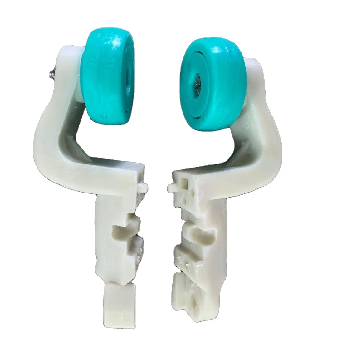 T-track overhead hanging conveyor trolley poultry slaughterhouse