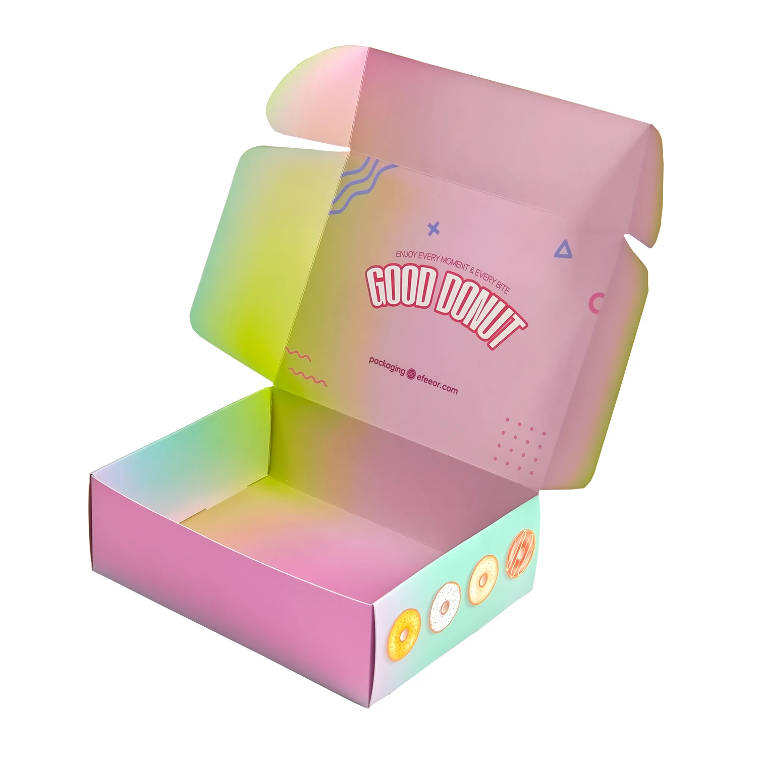 Factory Custom Logo Printed folding Corrugated Packaging Box Gift food cosmetic clothes mailing Shipping Paper Packaging Boxes
