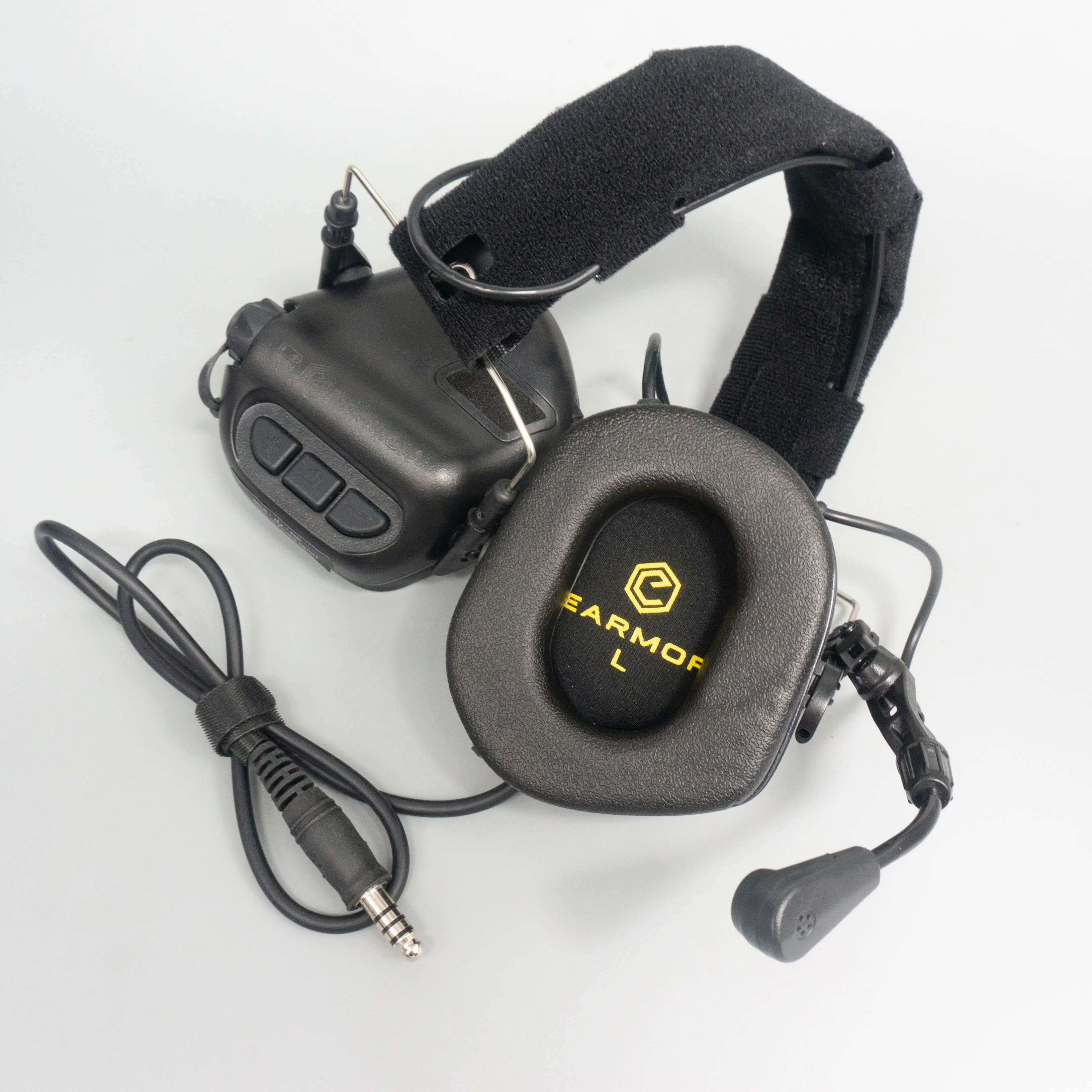 EARMOR M32 Comm повязка на голову шумоподавляющая тактическая гарнитура для стрельбы с динамиком совместимая курткой U174