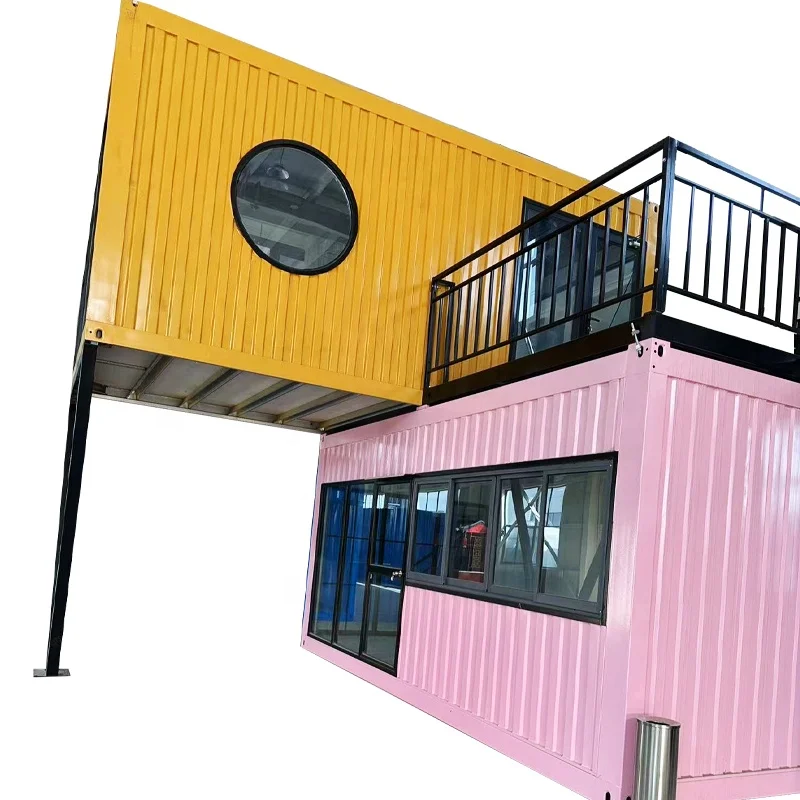 Customized Simple Container Room Prefabricated Mobile Plate Room Packing  Multi-Layer Creative Mobile Prefab Container House