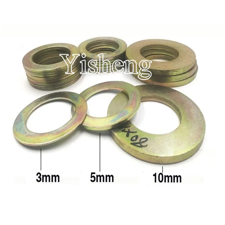 excavator steel washers for mini excavator bucket pins 25mm 30mm 35mm 40mm 45mm 50mm 55mm 60mm