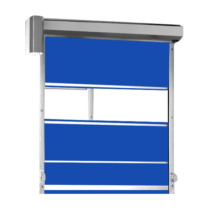 Китай ПВХ быстрая разкатная дверь высокоскоростная для склада