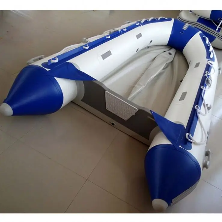 DeporteStar 12FT Rib Boat 360 with CE 3.6m Fiberglass Hull Rigid Inflatable Boat Fishing Boat
