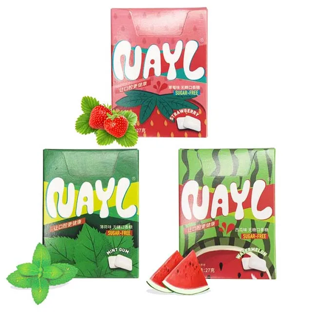 Oral Care Xylitol  Sweetener Hearten Sugar Free Chewing Gum