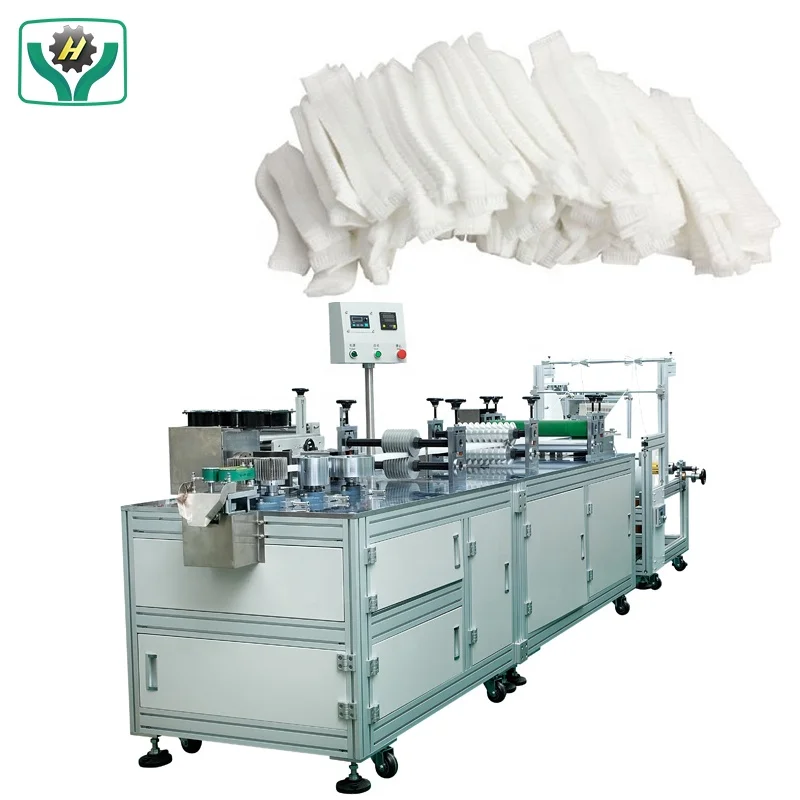 Машина для изготовления шапок для ванны из нетканого пластика