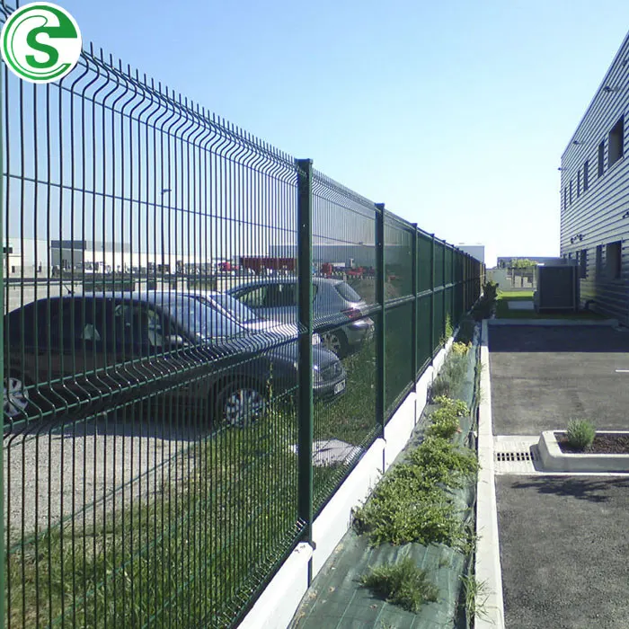 Factory Price 3D welded mesh panels production line modernization  Garden Fence  V Mesh Fencing Panels