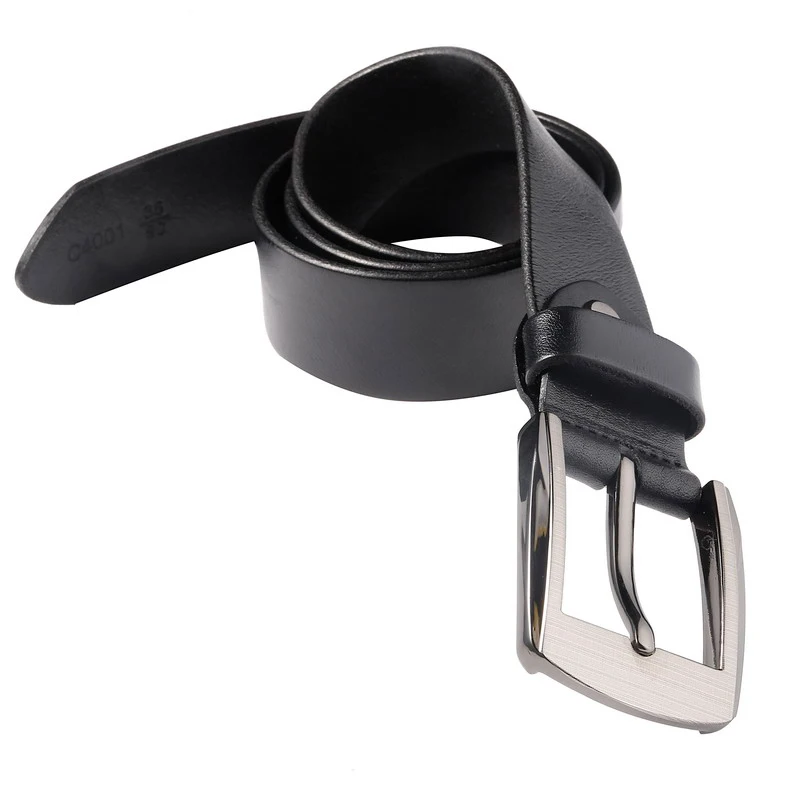 All-match Pin Buckle Casual Formal Fashion Adjustable Genuine Leather Belt