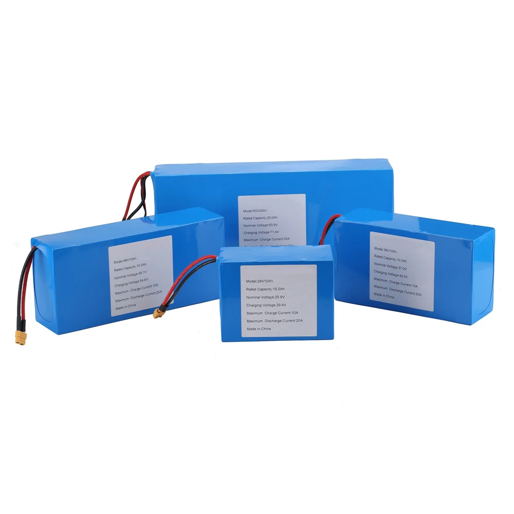 3.7V 7.4V 12V 14.8V 24V 36V 48V Li-ion Lithium ion Lighting Ebike  Scooter OEM Battery Pack