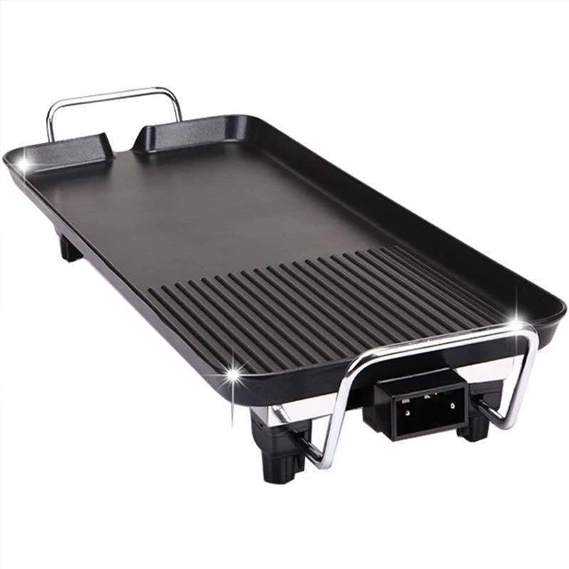 
High Quality Non Stick Coating Korean Electric Grill Pan For BBQ 