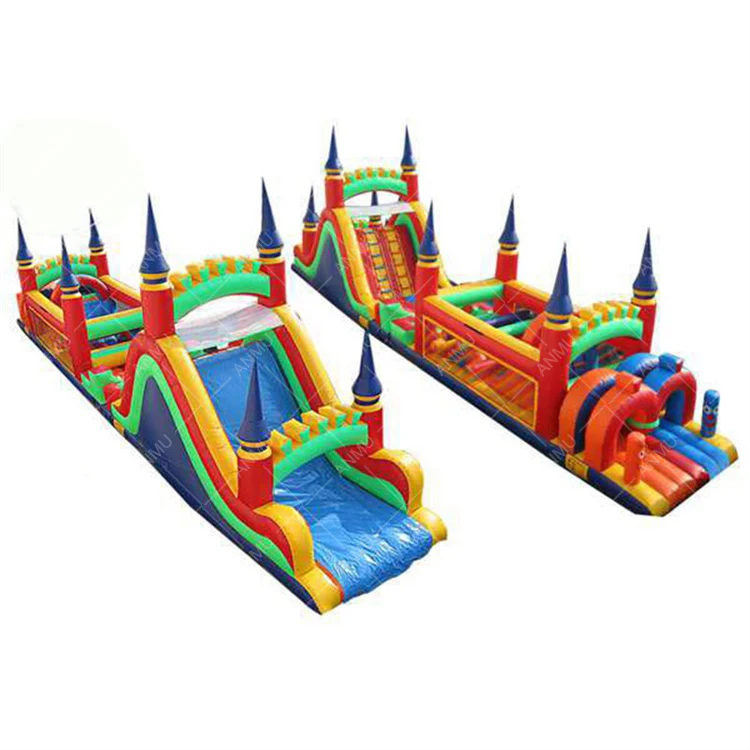 Inflatable Obstacle Sports Interactive Games inflatable theme park obstacle courses from China inflatable