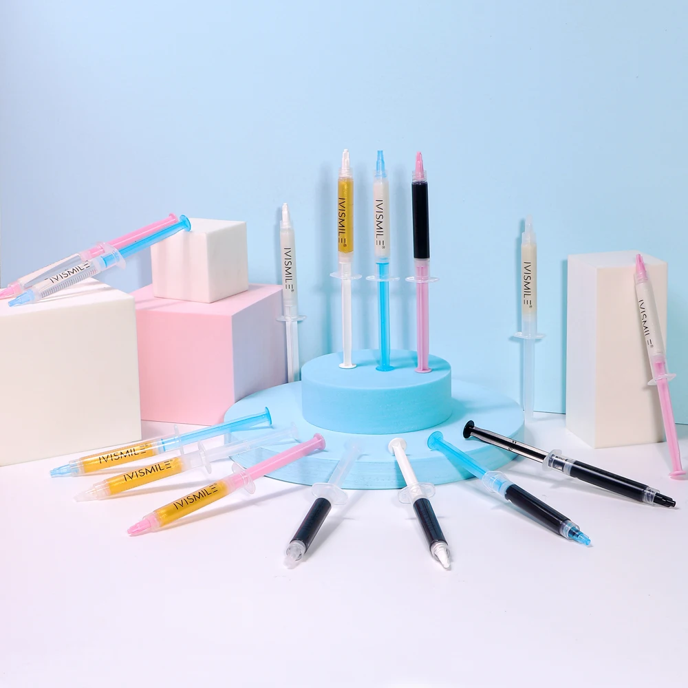 35% Hydrogen Peroxide Carbamide CP Dental Bleaching Tooth Syringe Gel 3ML