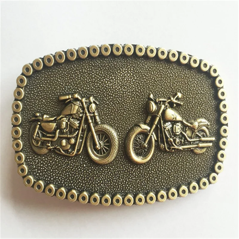 
belt buckle motor head motorcycle double belt buckle 40mm custom mechanical buckle belt 