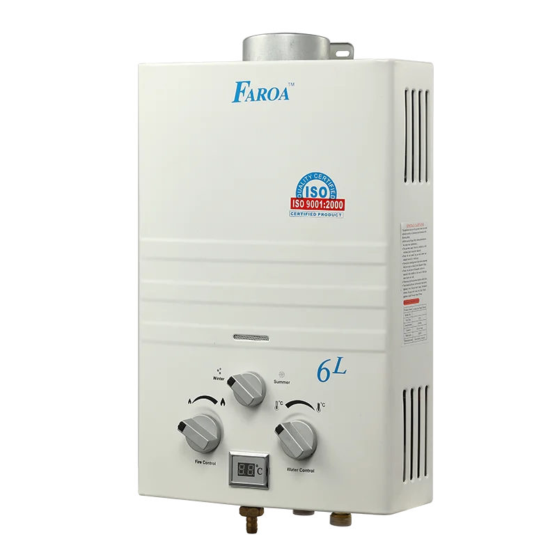 5L 6.5L Ods Device Modul Motu 9 Gpm Hotel Natural Zero Water Pressure Gas Tankless Water Heater With Gas China
