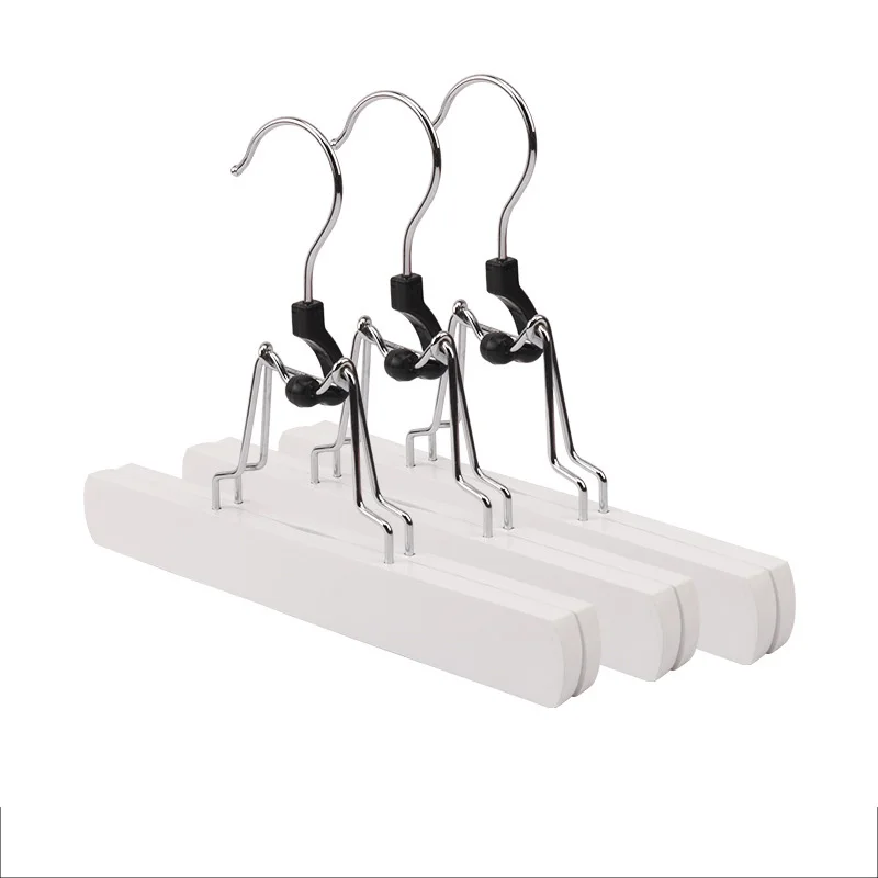 New customized high-end high-quality wooden luxury hair extension wig bag storage hanger