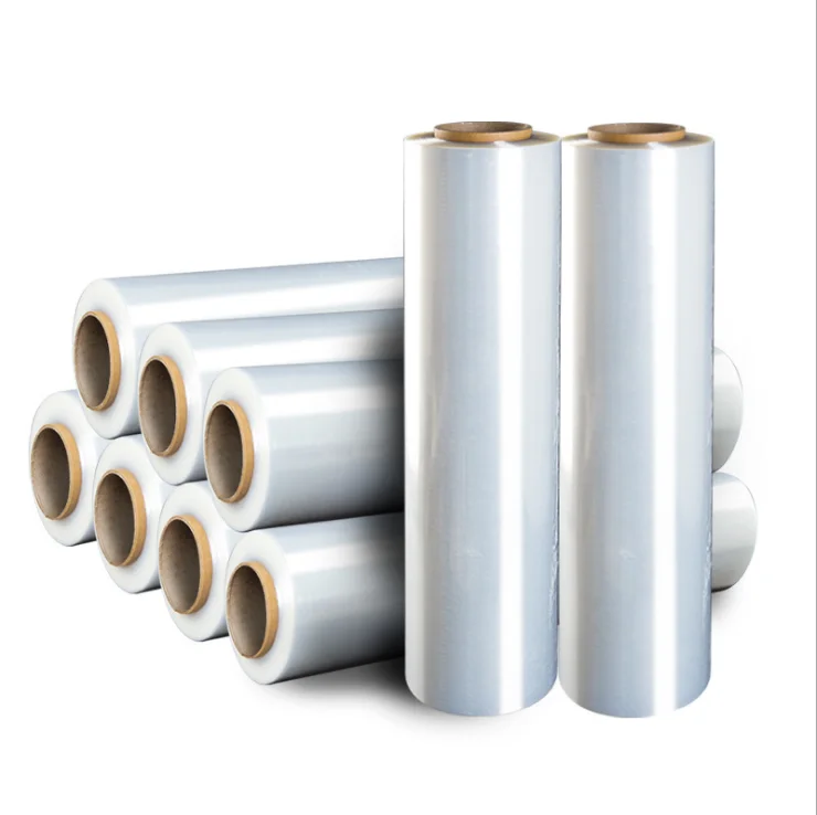 Hot selling strong transparent stretch film shrink packaging film stretch shrink film
