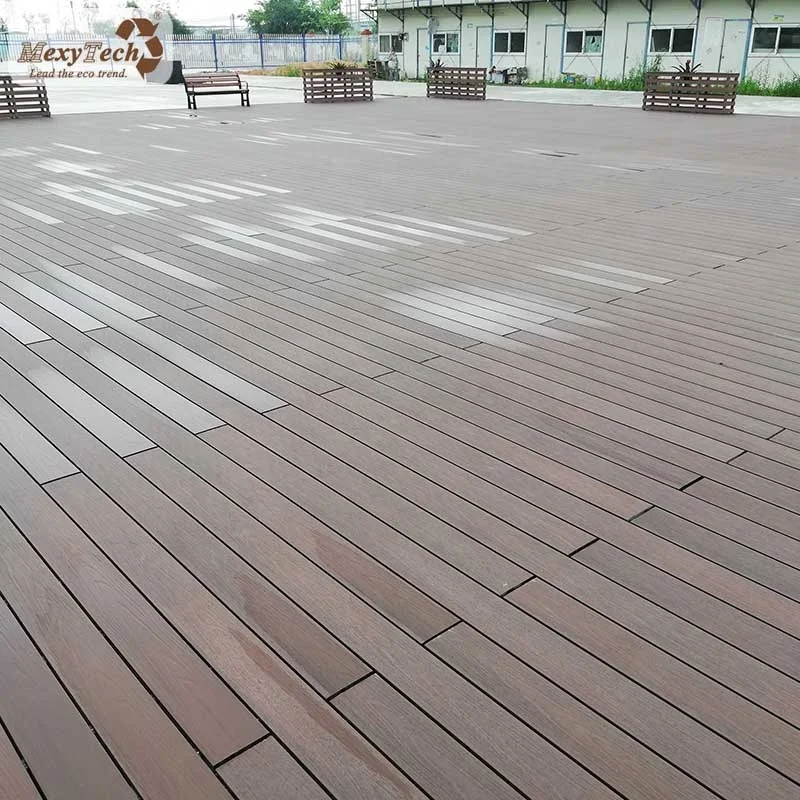 Недорогие наружные напольные доски из ДПК противоскользящие композитные настилы