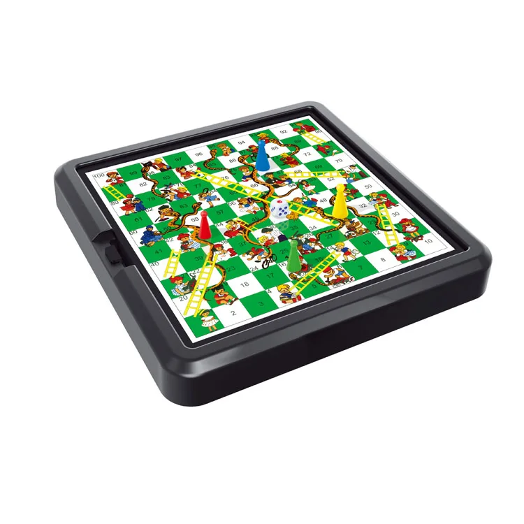 Hot Selling Chess Game Toys Snakes And Ladders Board Game for Kids Educational Toys