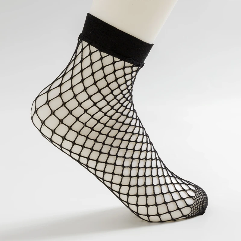 Wholesale High Quality Nylon Fishnet Ankle Net Socks