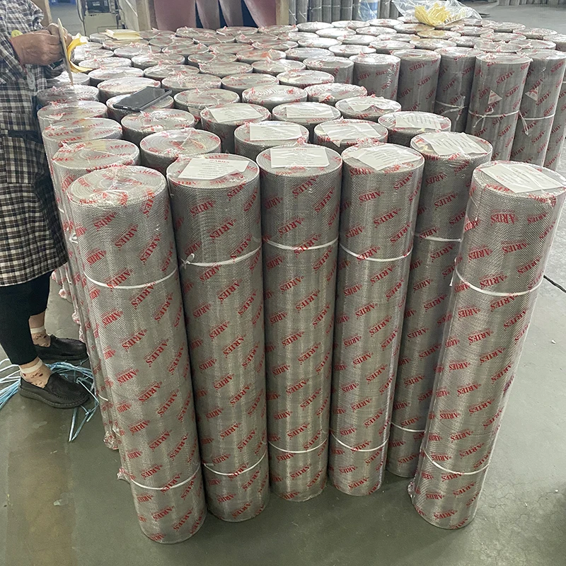 Factory Wholesale Mosquito Net Window Screen Stainless Steel Window Screen Netting