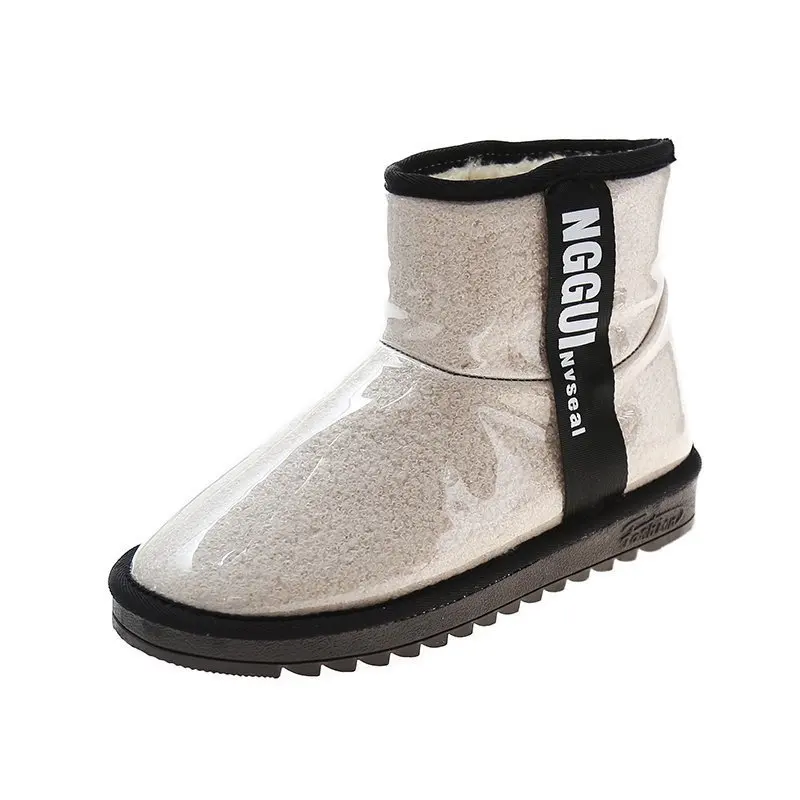 Customized Printed water proof Ankle PVC Gumboots for Ladies