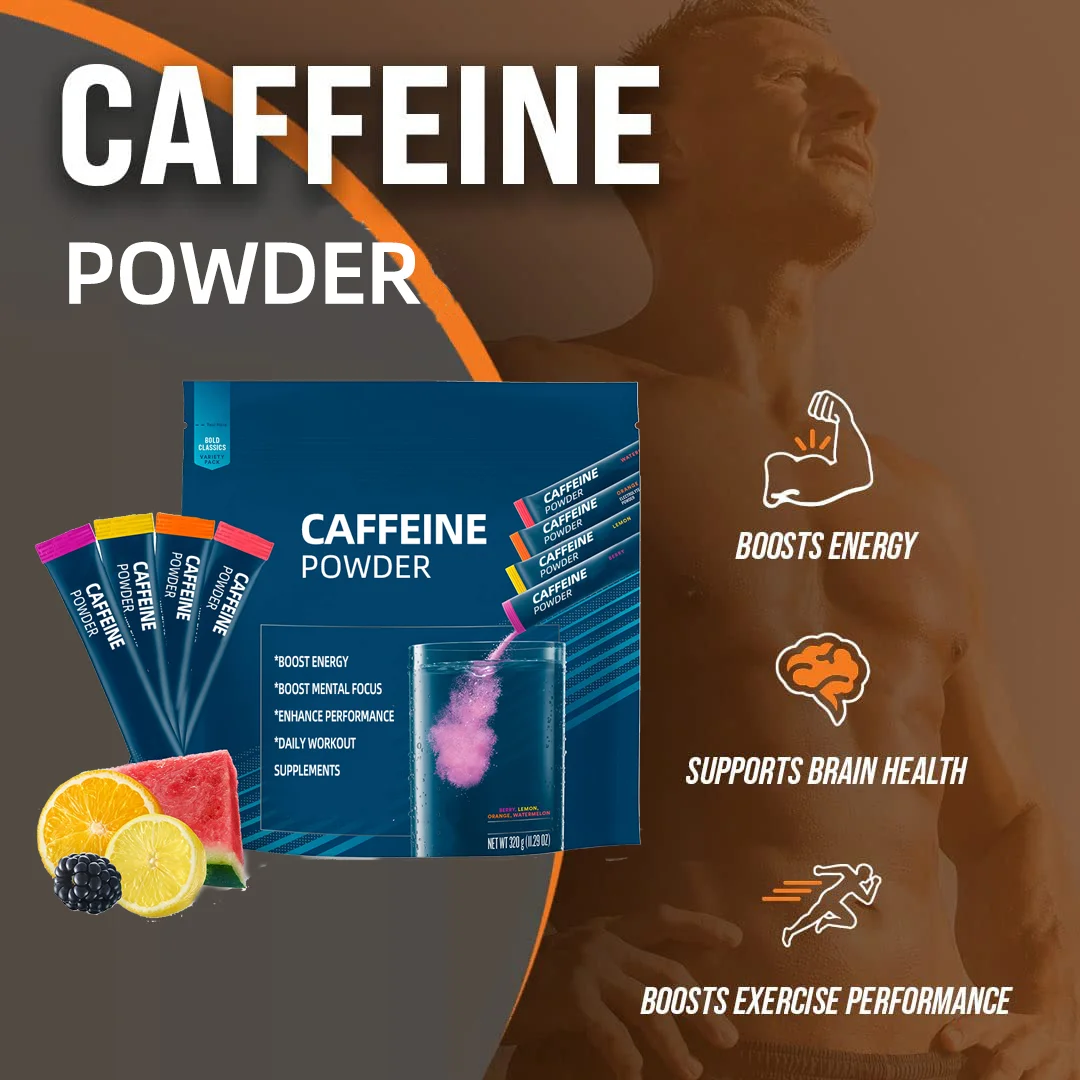 Private Labels Bodybuilding Supplement Energy Preworkout Vitamins Electrolyte Caffeine Powder Fizzy Effervescent Powder Caffeine