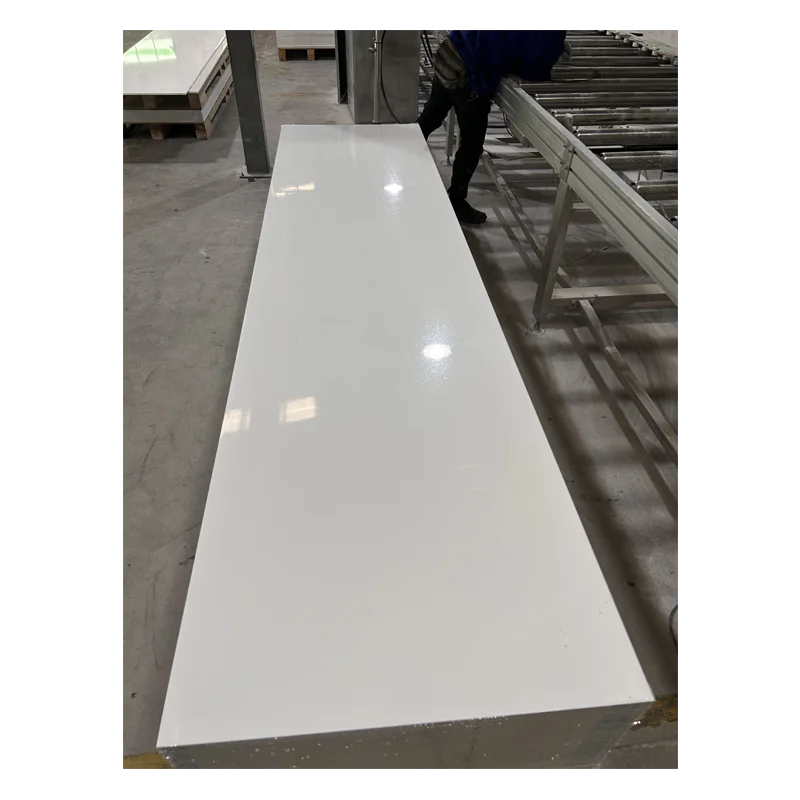 Koris Joint Invisible Big Slab Artificial Marble Color 6-30mm Glacier White Countertop