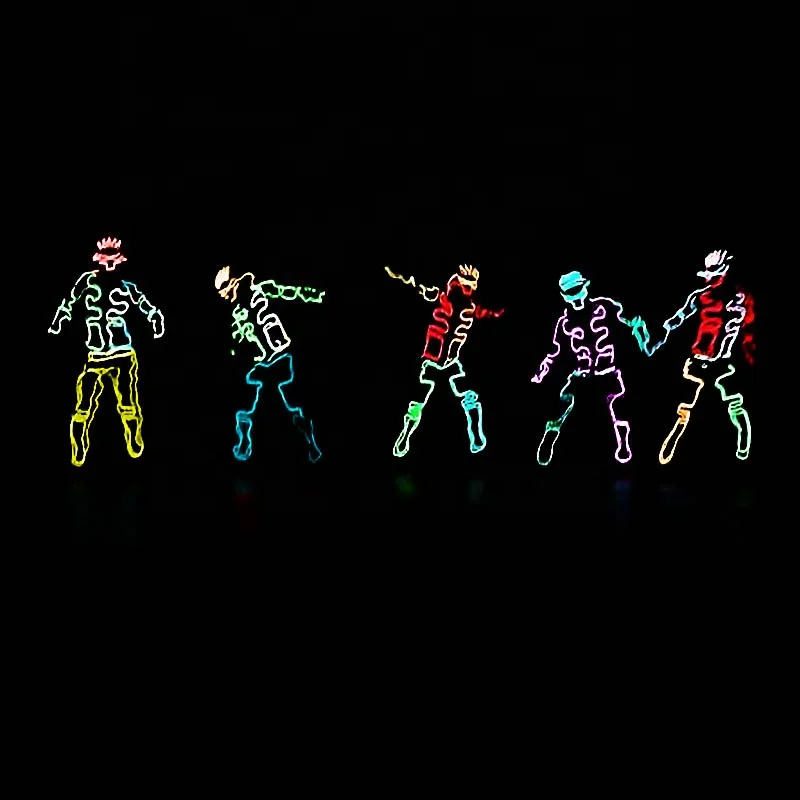 Hot Sales  12V LED EL Wire Car USB Decorative Lights Cigarette Controller Neon Auto RGB Neon Interior Atmosphere Lamp Strip