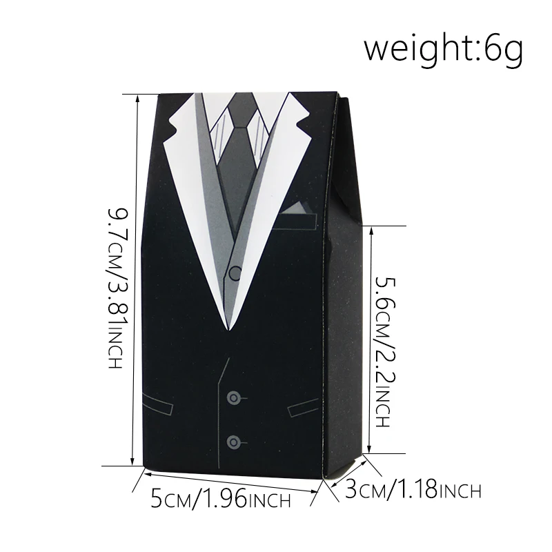 Bride and Groom Ribbon Wedding Favor Candy  gift box Bride Birthday Bridal Shower Decorations