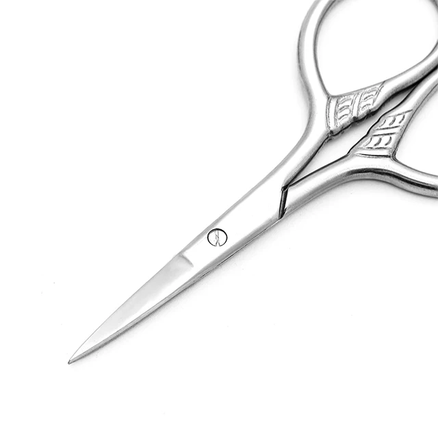 Portable Manicure Cuticle Beauty Grooming Mini Safe Eyebrow Trimming Scissors For Trimming Hair And Cutting Paper