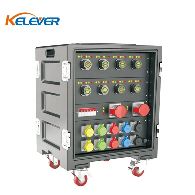 48 channels 12U socapex audio power distro rack