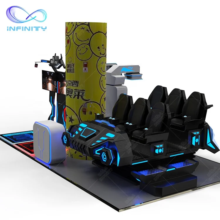 Vr многопользовательские интерактивные 3D гарнитуры очки 9D Cinema тематический парк монетоприемный игровой автомат в наличии для продажи