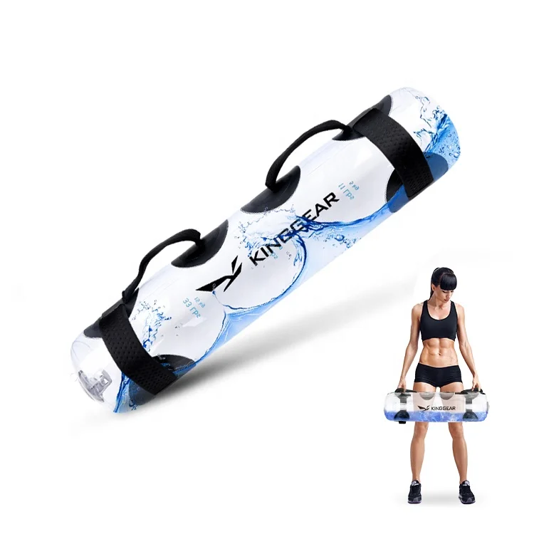 KingGear Heavy Duty Workout Exercise Stability Fitness Equipment Adjustable Aqua Bag