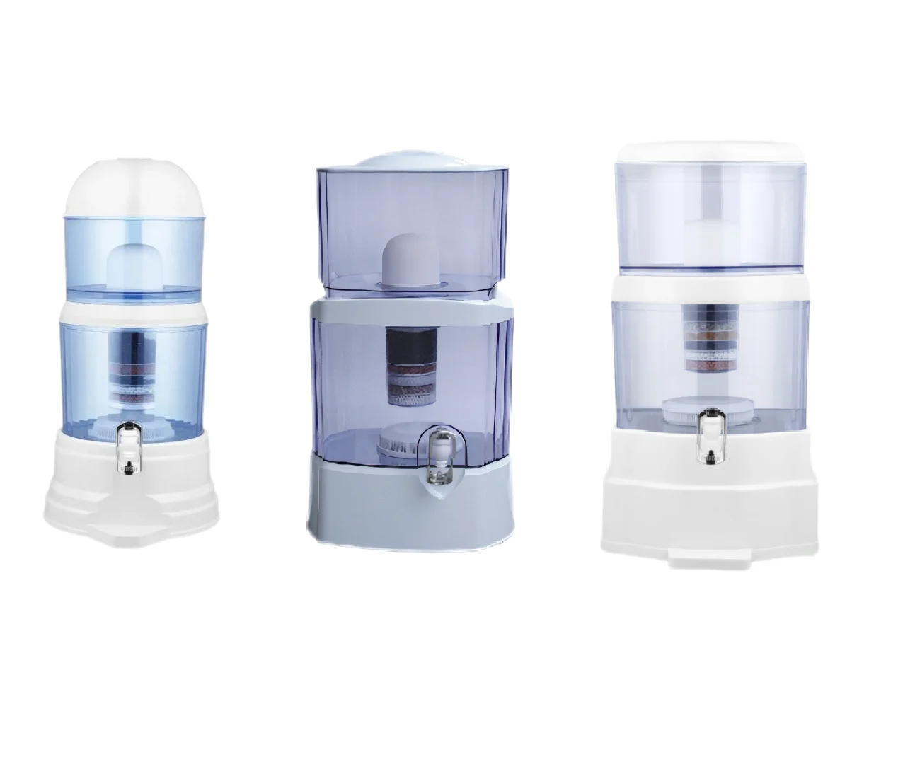 24L Vamia home use uf water filter for residential activated carbon water filter 0.01 micon magnetized mineral purifier